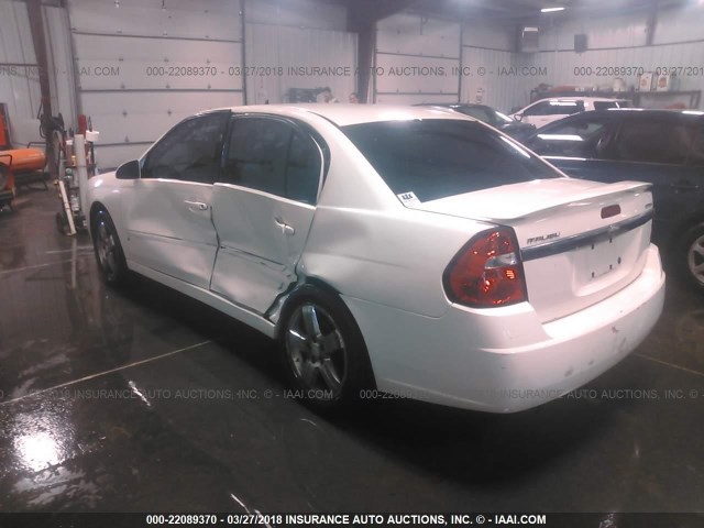 1G1ZU53876F137915 - 2006 CHEVROLET MALIBU LTZ 白色 照片 3