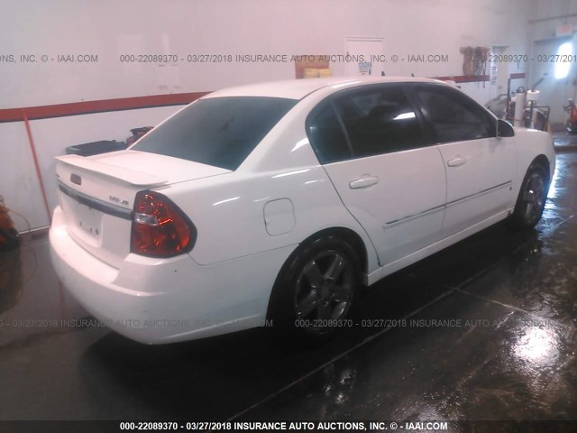 1G1ZU53876F137915 - 2006 CHEVROLET MALIBU LTZ 白色 照片 4