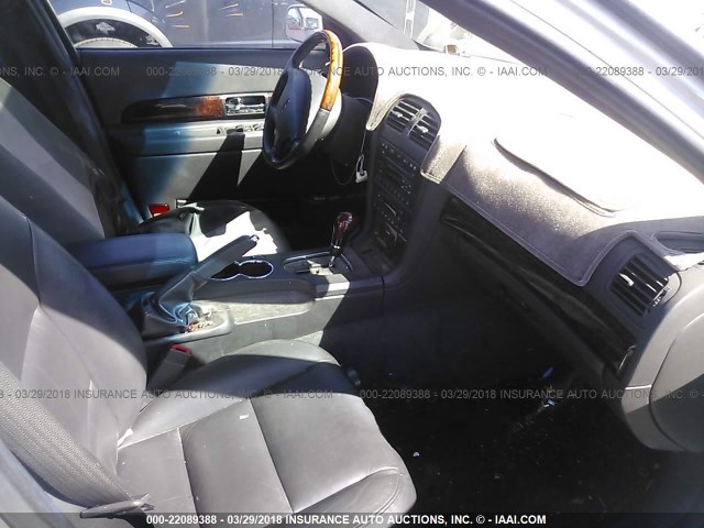1LNHM86S31Y630821 - 2001 LINCOLN LS SILVER photo 5