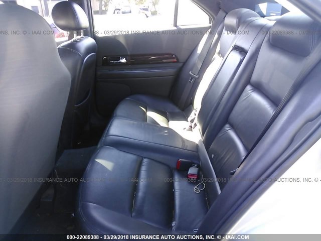 1LNHM86S31Y630821 - 2001 LINCOLN LS SILVER photo 8