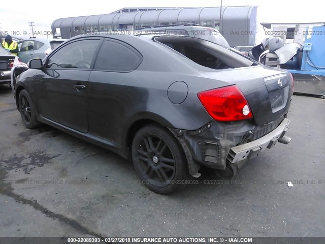 JTKDE177360141156 - 2006 TOYOTA SCION TC 灰色 照片 3
