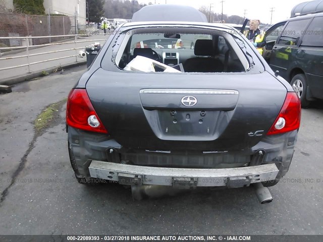 JTKDE177360141156 - 2006 TOYOTA SCION TC 灰色 照片 6