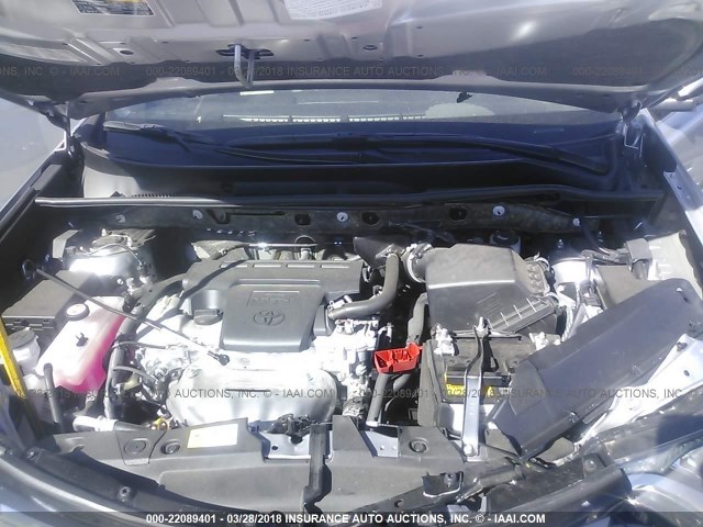 JTMWFREV1JJ161874 - 2018 TOYOTA RAV4 ADVENTURE/XLE 银色 照片 10