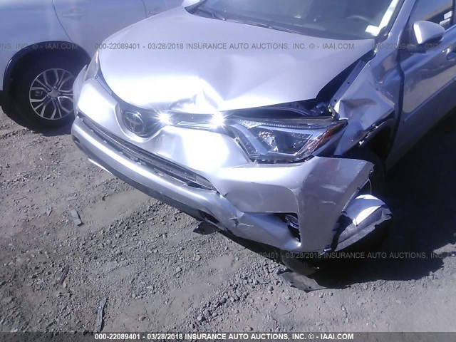 JTMWFREV1JJ161874 - 2018 TOYOTA RAV4 ADVENTURE/XLE 银色 照片 6