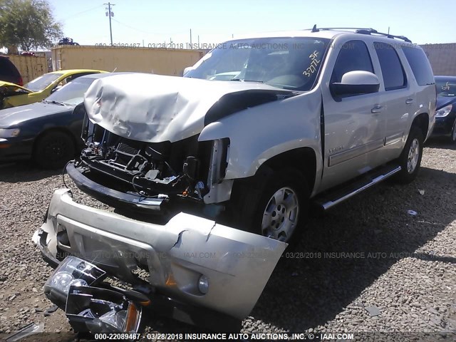 1GNSCBE09DR344200 - 2013 CHEVROLET TAHOE C1500 LT BEIGE photo 2