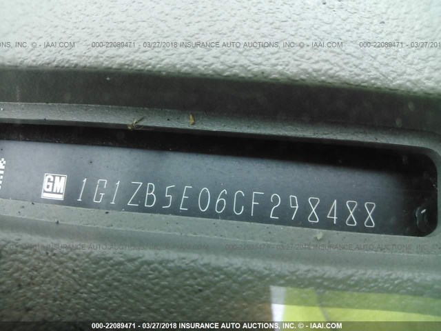 1G1ZB5E06CF298488 - 2012 CHEVROLET MALIBU LS Qara foto 9