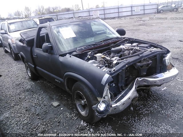 1GCCS14W428166571 - 2002 CHEVROLET S TRUCK S10 Schwarz Foto 1