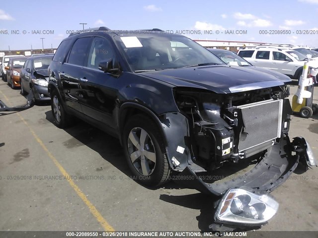 1GKKVRED6CJ129549 - 2012 GMC ACADIA SLT-1 Czarny zdjęcie 1