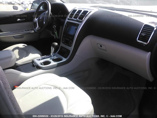 1GKKVRED6CJ129549 - 2012 GMC ACADIA SLT-1 Czarny zdjęcie 5