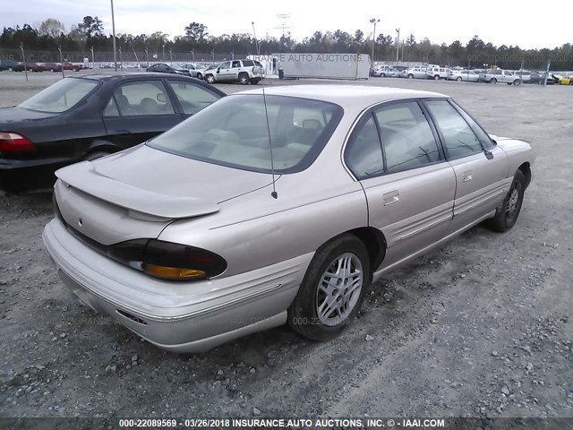 1G2HX52K4XH227444 - 1999 PONTIAC BONNEVILLE SE TAN photo 4