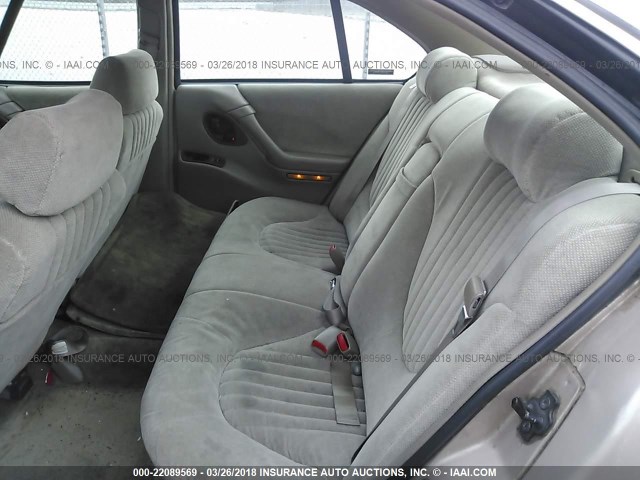 1G2HX52K4XH227444 - 1999 PONTIAC BONNEVILLE SE TAN photo 8