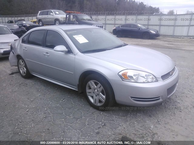 2G1WB5E33E1149818 - 2014 CHEVROLET IMPALA LIMITED LT SILVER photo 1