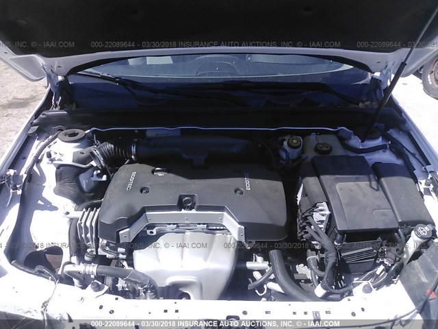 1G11A5SA3DF262708 - 2013 CHEVROLET MALIBU LS 白色 照片 10