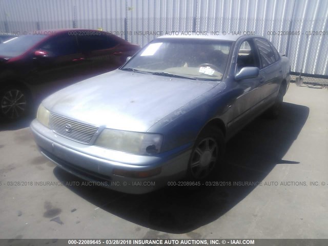 4T1BF12B2TU066439 - 1996 TOYOTA AVALON XL/XLS GRAY photo 2