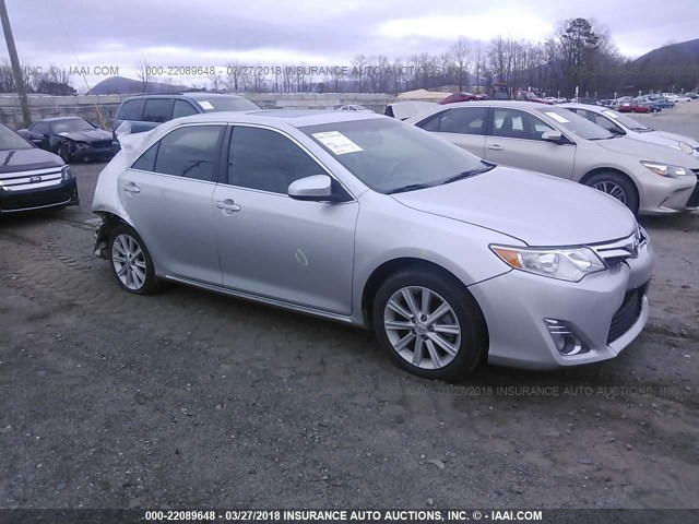 4T1BF1FK0DU251794 - 2013 TOYOTA CAMRY L/SE/LE/XLE SILVER photo 1