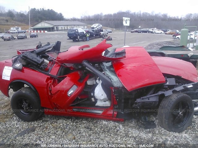 1G1YE2DW2B5110688 - 2011 CHEVROLET CORVETTE RED photo 6