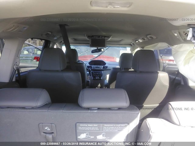 5FNRL5H69CB059560 - 2012 HONDA ODYSSEY EXL შავი ფოტო 8