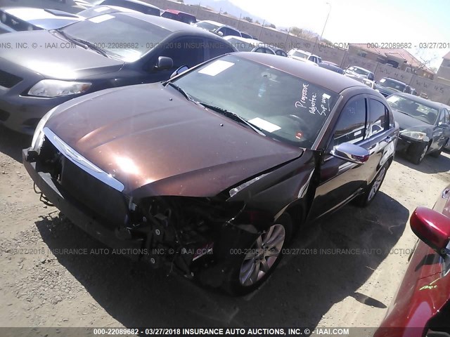 1C3CCBCG7DN504714 - 2013 CHRYSLER 200 LIMITED BROWN photo 2