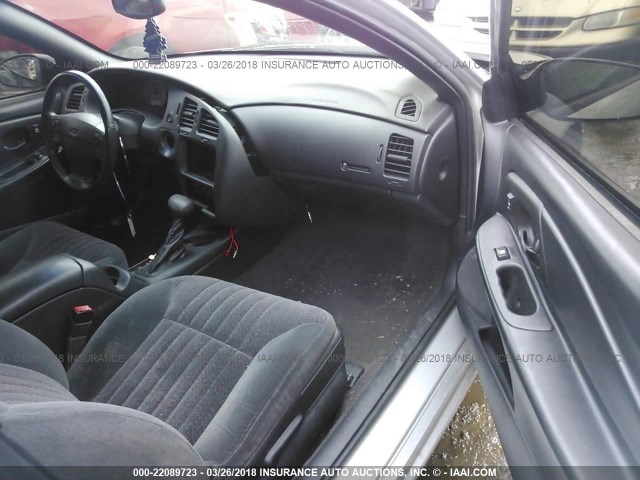2G1WX12KX39310492 - 2003 CHEVROLET MONTE CARLO SS ვერცხლისფერი ფოტო 5