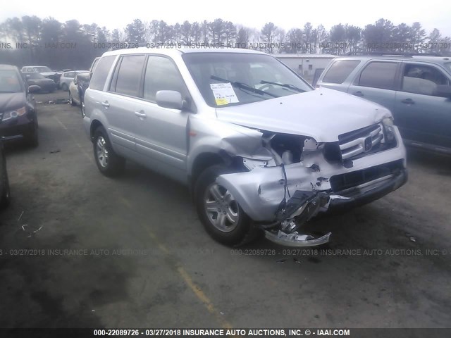 5FNYF28248B029923 - 2008 HONDA PILOT VP SILVER photo 1