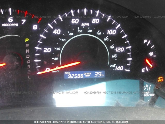 4T1BE46K79U296436 - 2009 TOYOTA CAMRY SE/LE/XLE 红色 照片 7