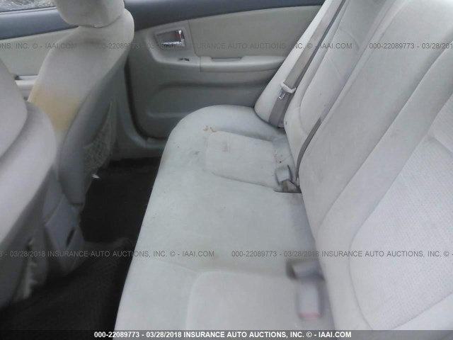 KNAFE121685565078 - 2008 KIA SPECTRA EX/LX/SX WHITE photo 8