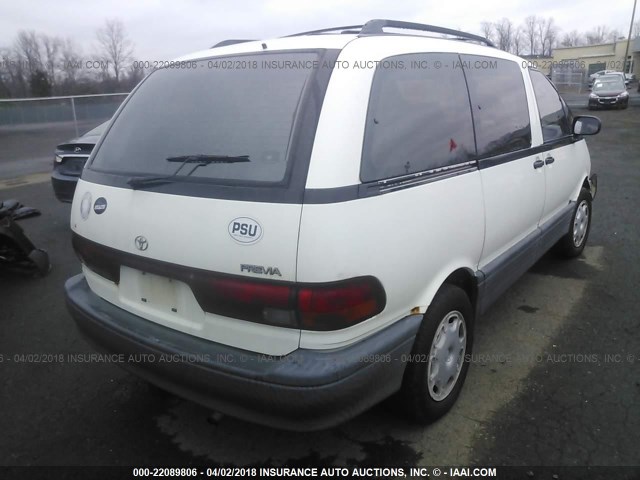 JT3AC22SXP1018455 - 1993 TOYOTA PREVIA LE WHITE photo 4