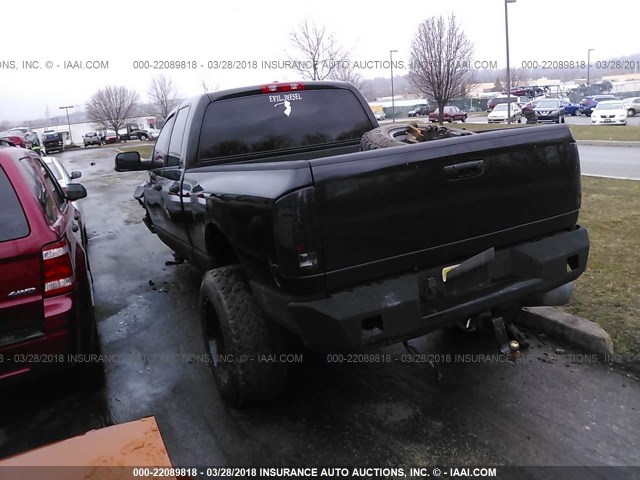 3D7KS28A98G219130 - 2008 DODGE RAM 2500 ST/SLT BLACK photo 3