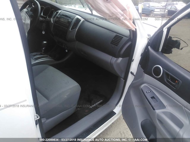 5TFTX4CN7CX012214 - 2012 TOYOTA TACOMA ACCESS CAB Weiß Foto 5