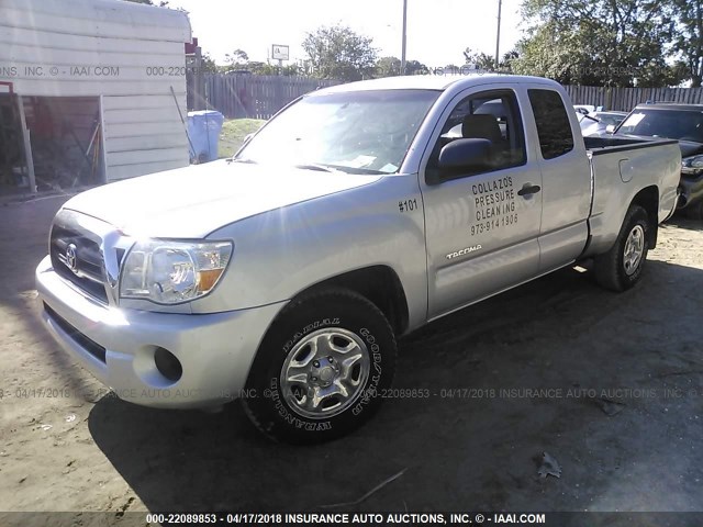 5TETX22NX6Z247063 - 2006 TOYOTA TACOMA ACCESS CAB Արծաթագույն լուսանկար 2