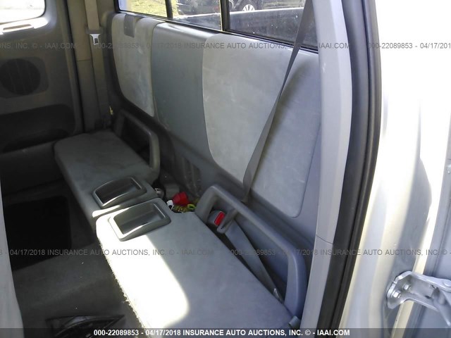 5TETX22NX6Z247063 - 2006 TOYOTA TACOMA ACCESS CAB Արծաթագույն լուսանկար 8