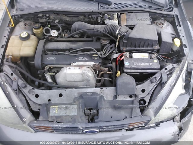3FAFP37323R174475 - 2003 FORD FOCUS ZX5 GRAY photo 10