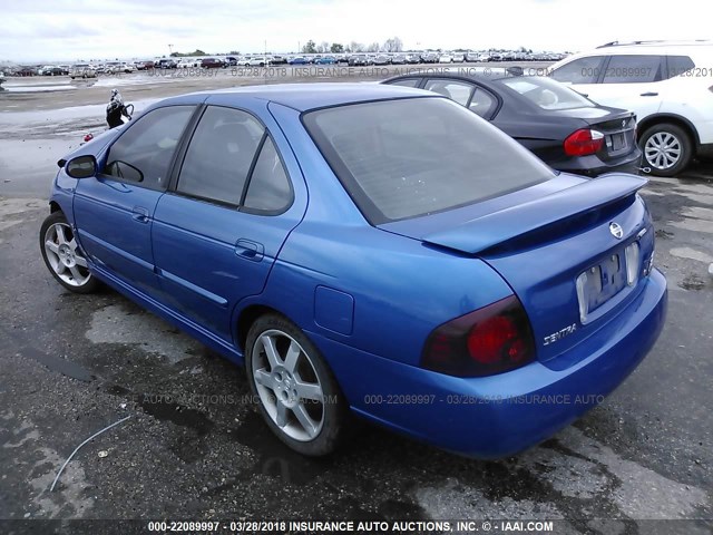 3N1AB51D46L565170 - 2006 NISSAN SENTRA SE-R SPEC V Light Blue photo 3