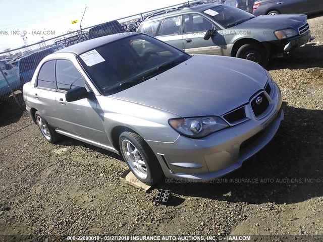 JF1GD67606H509862 - 2006 SUBARU IMPREZA 2.5I SILVER photo 1