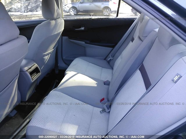 4T4BF1FK4CR193290 - 2012 TOYOTA CAMRY SE/LE/XLE GRAY photo 8