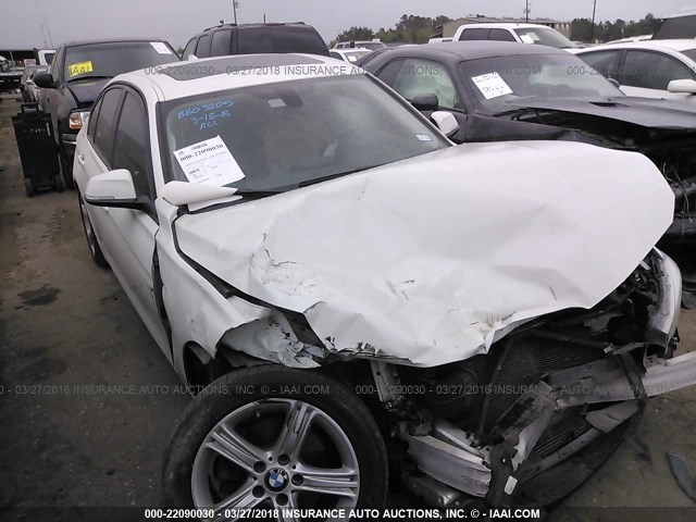 WBA3B1C58EP679063 - 2014 BMW 320 I WHITE photo 1