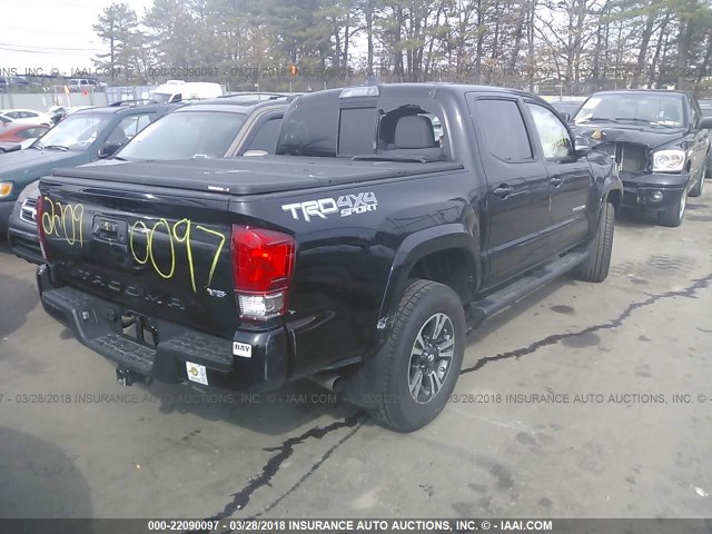 3TMCZ5AN4HM111752 - 2017 TOYOTA TACOMA DBL CAB/SR/TRDSPT/OR/PRO Қара фото 4