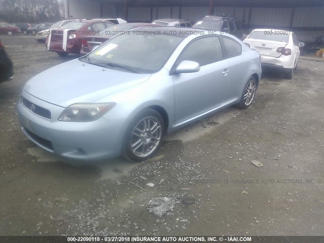 JTKDE177860131982 - 2006 TOYOTA SCION TC 浅蓝色 照片 2