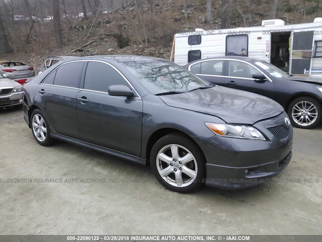 4T1BE46K58U250988 - 2008 TOYOTA CAMRY CE/LE/XLE/SE GRAY photo 1