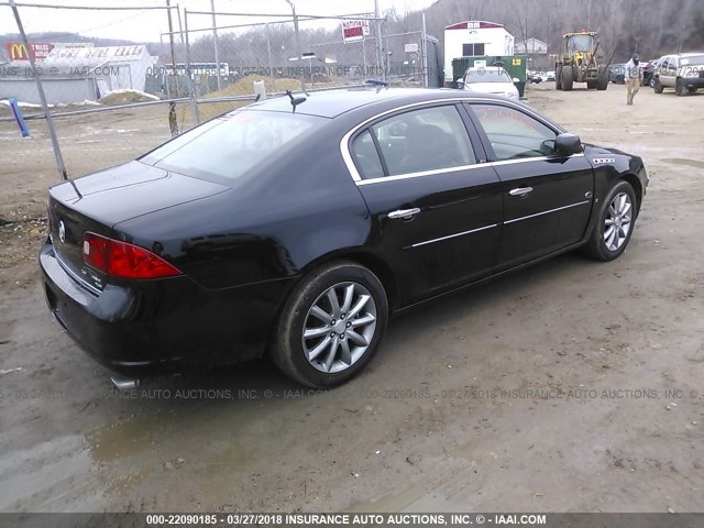 1G4HE57Y06U209068 - 2006 BUICK LUCERNE CXS BLACK photo 4