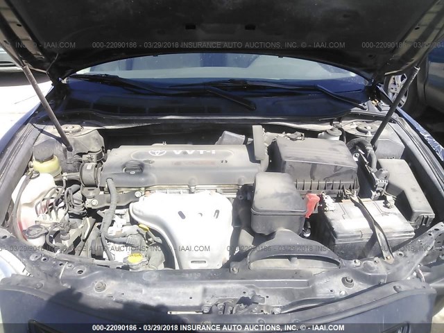 4T1BE46K07U038093 - 2007 TOYOTA CAMRY NEW GENERAT CE/LE/XLE/SE BLACK photo 10