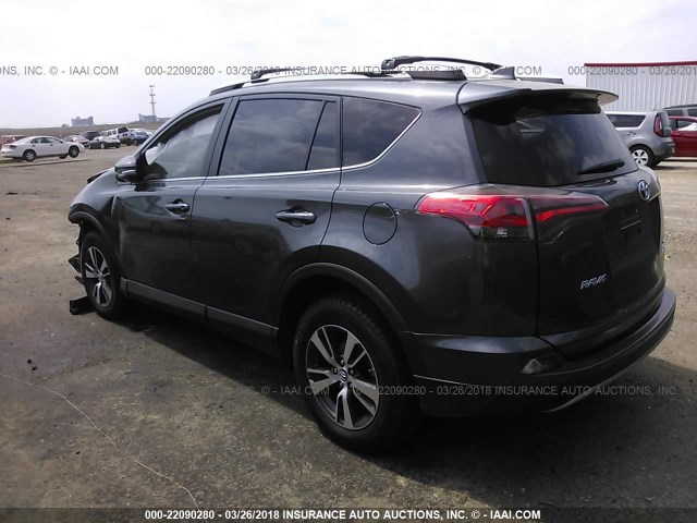 2T3RFREV4JW721434 - 2018 TOYOTA RAV4 ADVENTURE/XLE Boz foto 3