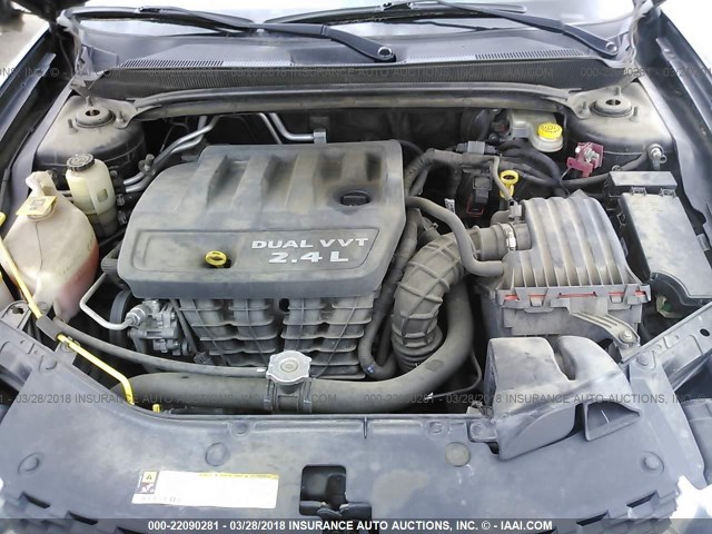 1B3BD4FB7BN525125 - 2011 DODGE AVENGER EXPRESS 黑色 照片 10