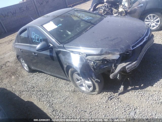 1G1PC5SB4D7207112 - 2013 CHEVROLET CRUZE LT GRAY photo 1