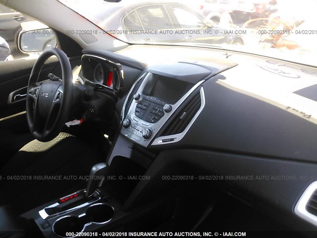 2GKALMEK4F6329642 - 2015 GMC TERRAIN SLE SILVER photo 5