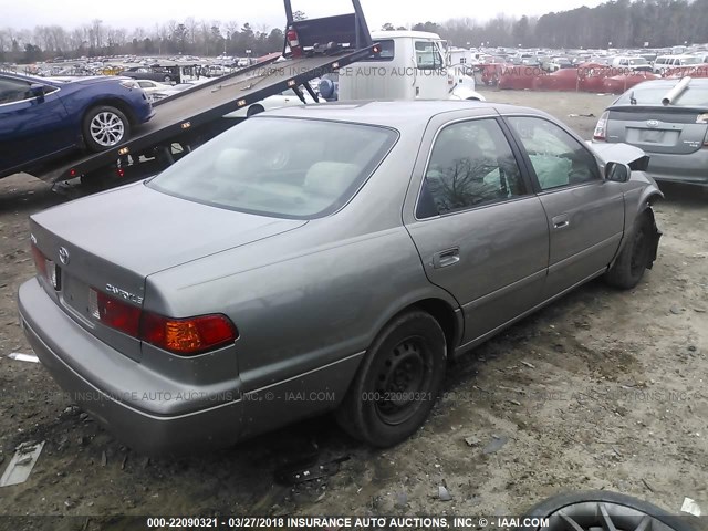 4T1BG22K3YU648057 - 2000 TOYOTA CAMRY CE/LE/XLE ნაცრისფერი ფოტო 4