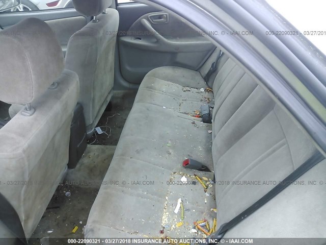 4T1BG22K3YU648057 - 2000 TOYOTA CAMRY CE/LE/XLE ნაცრისფერი ფოტო 8
