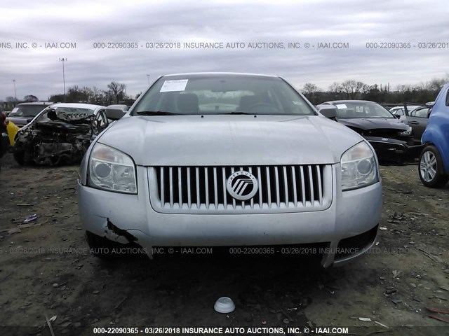 3MEHM07116R626136 - 2006 MERCURY MILAN SILVER photo 6