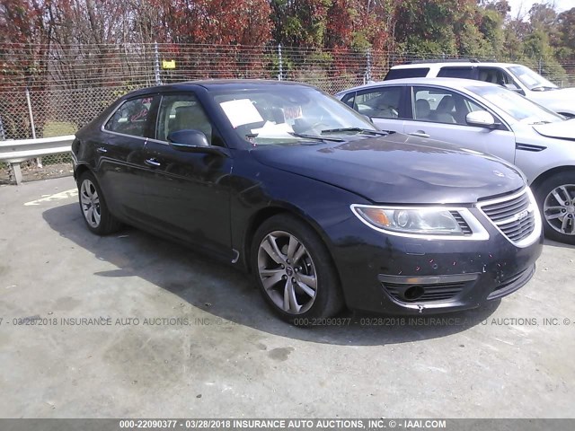 YS3GN4AR6B4000996 - 2011 SAAB 9-5 TURBO BLACK photo 1