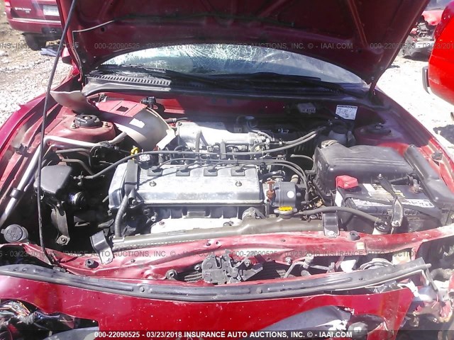 JT2DB02T2V0063765 - 1997 TOYOTA CELICA ST/ST LIMITED RED photo 10